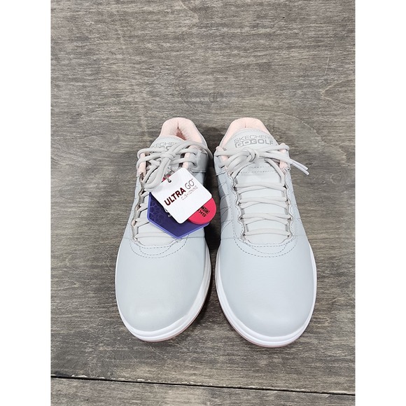 Skechers Go Golf Pivot Grey Pink Golf Shoes Size 6.5 Womens - Picture 5 of 11